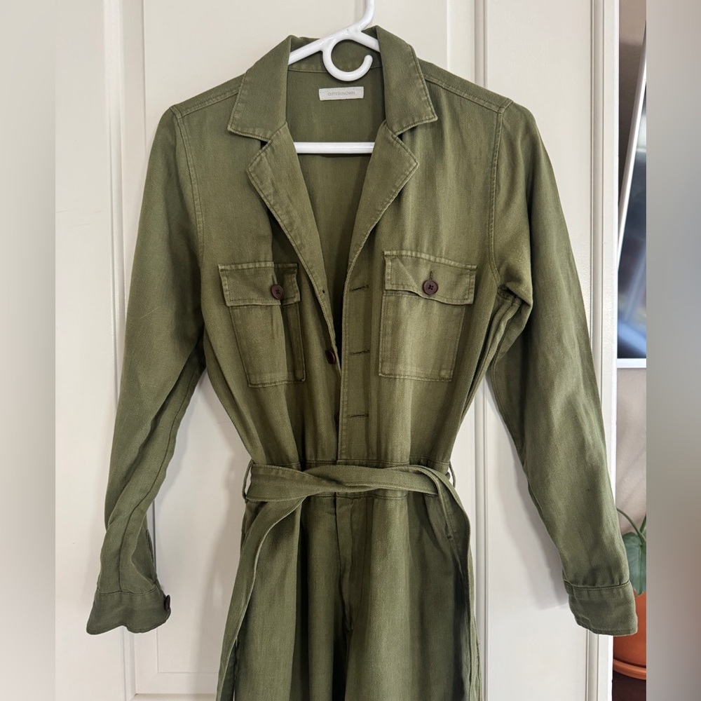 Outerknown Green Jumpsuit